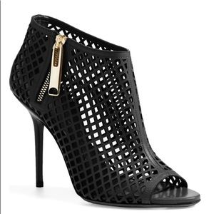 Burberry Barmby Cutout Open Toe Bootie